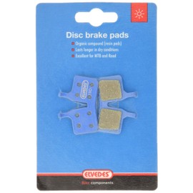 Elvedes 1 Pair Organic/E-Bike/MTB/Road Bicycle Brake Pads Set for Magura MT5/7 UNISEX ADULT, Blue