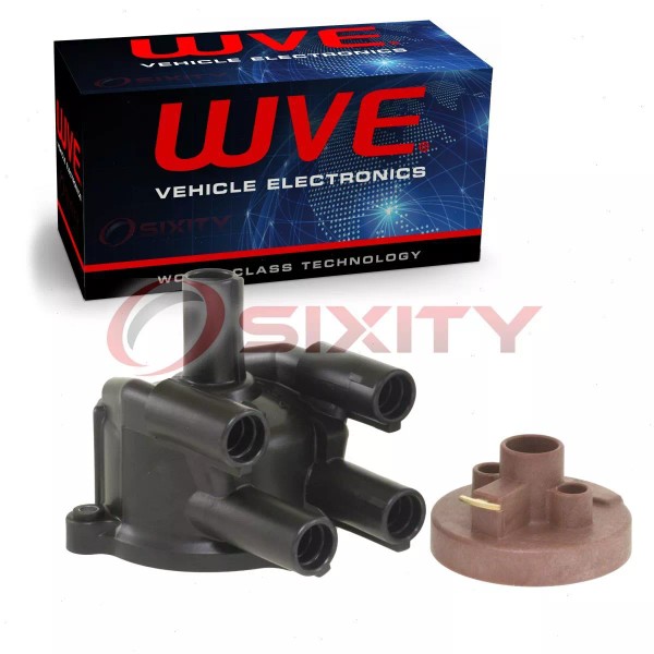 WVE Wells Distributor Cap & Rotor Kit for 1991-1997 Toyota