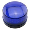 E-outstanding 12V Silent Blue Small Warning Light Home Security Alarm