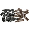 HAARallerliebst Hair Clips Set (20 Pieces | Brown and Black