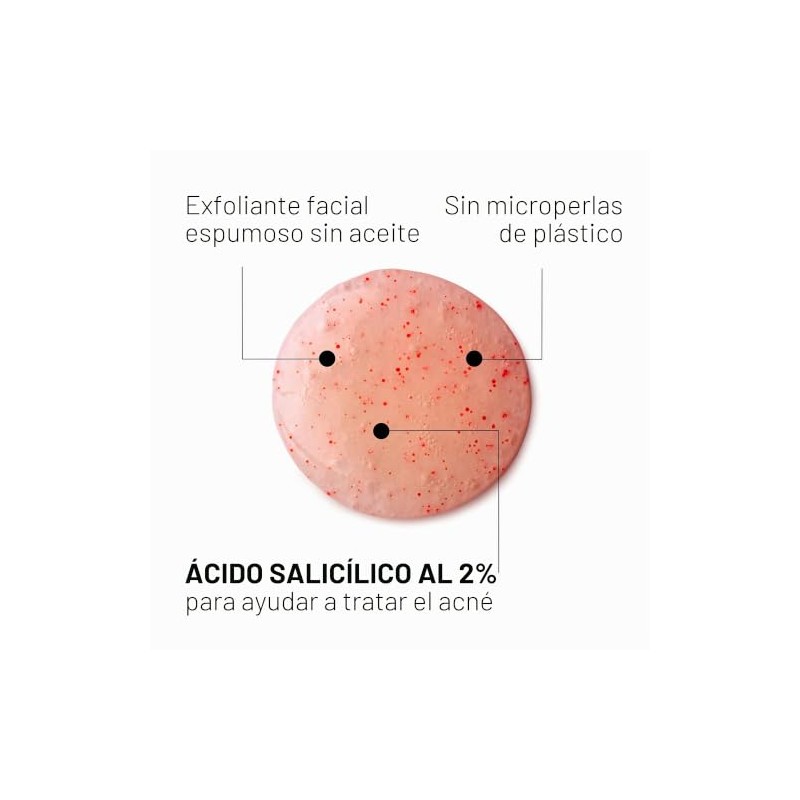 Neutrogena Lavado de cara de acné de pomelo rosa sin
