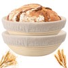 Banneton Bread Proofing Basket Set of 4PCS 9 Inch Round