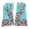 Ladies Flower Style Gardening Gloves, Light Duty Work In The