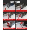 FIERYRED 3/8inch 92FT 23809 LBS Synthetic Winch Rope Cable Kit