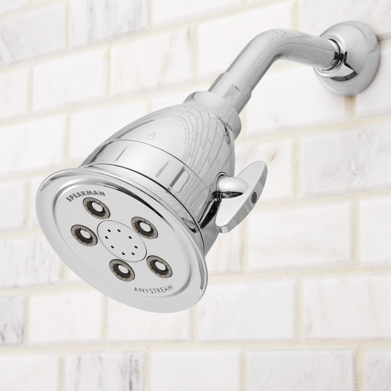 Speakman, Polished Chrome S-2005-HBFE2 Hotel Pure Anystream High Pressure Shower