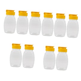 Kisangel Sets Multi-Purpose Squeeze Bottles Honey Jars Dispenser for Condiments Salad Dressing More Pcs