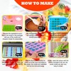 112PCS Mega Silicone Gummy Candy Molds Kit with 4 Droppers
