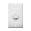 OSD Audio Replacement Knob In-Wall Volume Control Decora Kit White