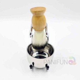 Classic Shaving Kit: Brush, Foamer, and Razor Shaving Bowl