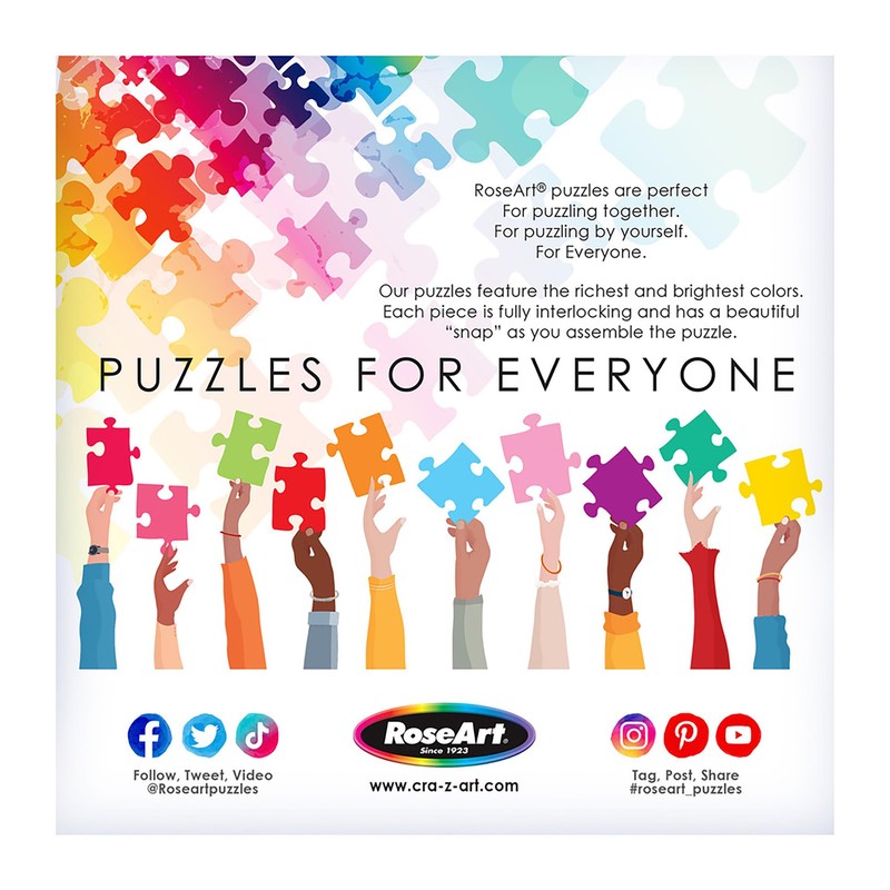 RoseArt - Peanuts - Christmas Caroling - 100 Piece Jigsaw