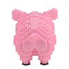 Larcele Micro Pig Building Blocks Mini Building Toy Bricks,1547 Pieces