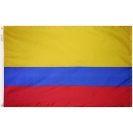 Colombia - 3' x 5' Nylon World Flag