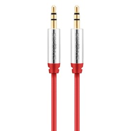 Sentivus 3 m Aux Cable, Audio Jack Cable 3.5 mm for iPhones, iPads, Smartphones, Tablet and Other Stereo Devices, Red