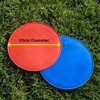 Lusum Pack of 10 Flexible Non Slip Flat Round Rubber