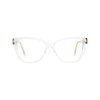 The Camille Blue Light Glasses - Color: Crystal