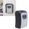 Key Lock Box Wall Mounted Multifunctional 4 Digit Combination Lock