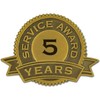 PinMart 5 Years of Service Award Lapel Pin