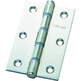 Fujitec B-11135 Stainless Steel Hinges (SUS304) 1 Piece, Thick 3.0 inches (76 mm)