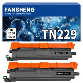Toner Cartridge Compatible for Brother TN229 TN229BK TN229 Black Toner Cartridge High Yield for MFC-L3720CDW MFC-L3780CDW HL-L3220CDW HL-L3280CDW HL-L3300CDW Printer (2 Pack)
