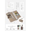 LASIEM Smartphone Pochette Shoulder Folio Genuine Leather Large Capacity Women's