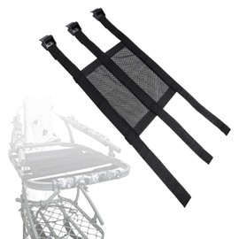 TopHomer Universal Tree Stand Seat 16 X 12Inch Adjustable Treestand Seat Support Mesh Replacement Locking On Tree Ladder Stands for Hunting Climbing