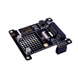 GeeekPi PCIe Express to Mini PCIe HAT M02 for Raspberry Pi 5, Support All Mini PCIe Devices Network Cards Mini PCIe Adapter