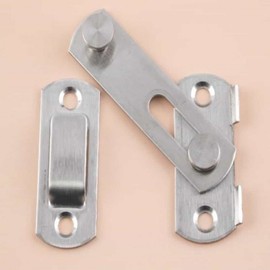 Door Latch Lock Hasp Hook Lock Cabinet Lock 6ea