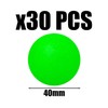 NIDHFG 30 Pieces Of Green Table Tennis, Sports Goods, Plastic