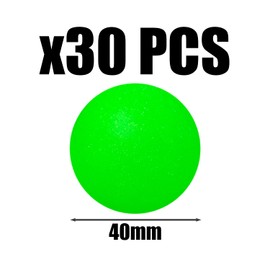 NIDHFG 30 Pieces Of Green Table Tennis, Sports Goods, Plastic Table Tennis, Table Tennis Replacement.