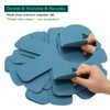 Pan Pot Protectors, Larger & Thicker Felt Pan Protector, Gray/Orange/Cyan