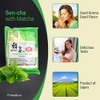 MAEDA-EN Té Verde Sen-Cha Con Matcha (100 Bolsitas) En Polvo,