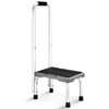 HBTower Aluminum Step Stool with Handle for Elderly, Lightweight Step