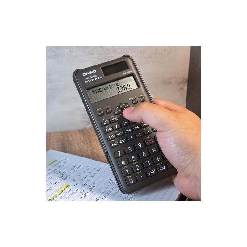 Casio fx-300MS Plus 2ª edición - Calculadora científica estándar con