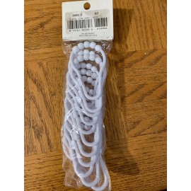 Maytex Easy Glide Shower Curtain Rings
