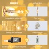 JMEXSUSS 300 LED Remote Control Curtain Lights, Plug in Fairy