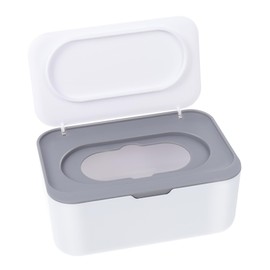 Ipetboom Large Capacity Wet and Dry Tissue Box Simple Tissue Container Lid Bathroom Accessory for Home and Office Use Versatile Napkin Holder