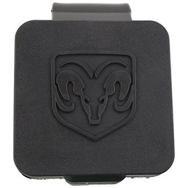 Genuine Dodge RAM Accessories 82208454AB Hitch Receiver Plug with RAM's Head Logo