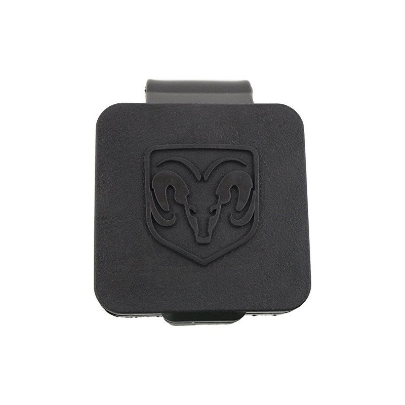 Genuine Dodge RAM Accessories 82208454AB Hitch Receiver Plug with RAM's