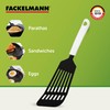 FACKELMANN Slotted Kitchen Turner for Omelettes Arcadalina, Assorted, White/Black, 4008033492355