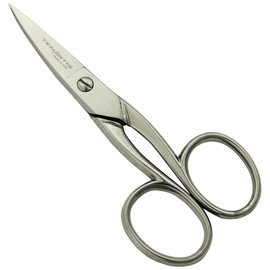 Curved Nail Scissors with PVC Case - Tenartis Made in Italy
