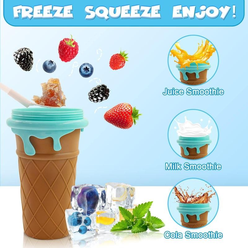 XL Slushy Cup - Color: Blue, Capacity size: 500ml