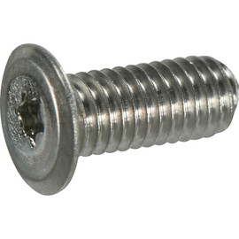Trusco B183-0206 Hex Lobe Ultra Low Head Screws, Stainless Steel, M2 x 6, 20 Pieces