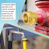 Fire Hydrant Hose Adapter, 1-1/2" NPT x 1-1/2" NST (NH)