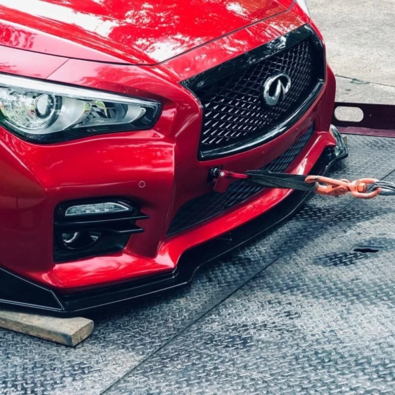 XRMXF Red Folding Tow Hook Fits for Chevy Camaro 2010-2015