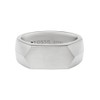 Fossil 32025267 Men's Ring Stainless Steel, Stainless Steel, No Gemstone