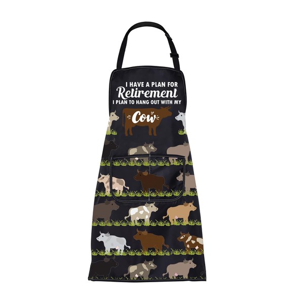 ENSIANTH Funny Retirement Apron I Have a Plan for Retirement