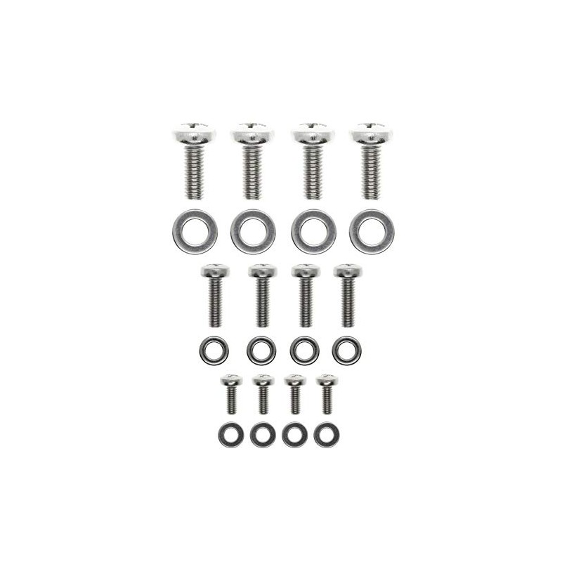 24pcs Stainless Steel TV Bracket Mount Kit Universal VESA TV