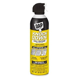 DAP 7079850020 Spray Knockdown Water Based Wall Texture Quick Repair, White