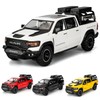 BDTCTK Dodge Ram Mammoth Pick-Up Truck Model Car, Zinc Alloy