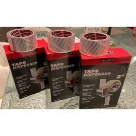 NIKATTO 3 Heavy Duty Tape Gun Dispenser with 3 tapes, NIKATTO USA STOCK